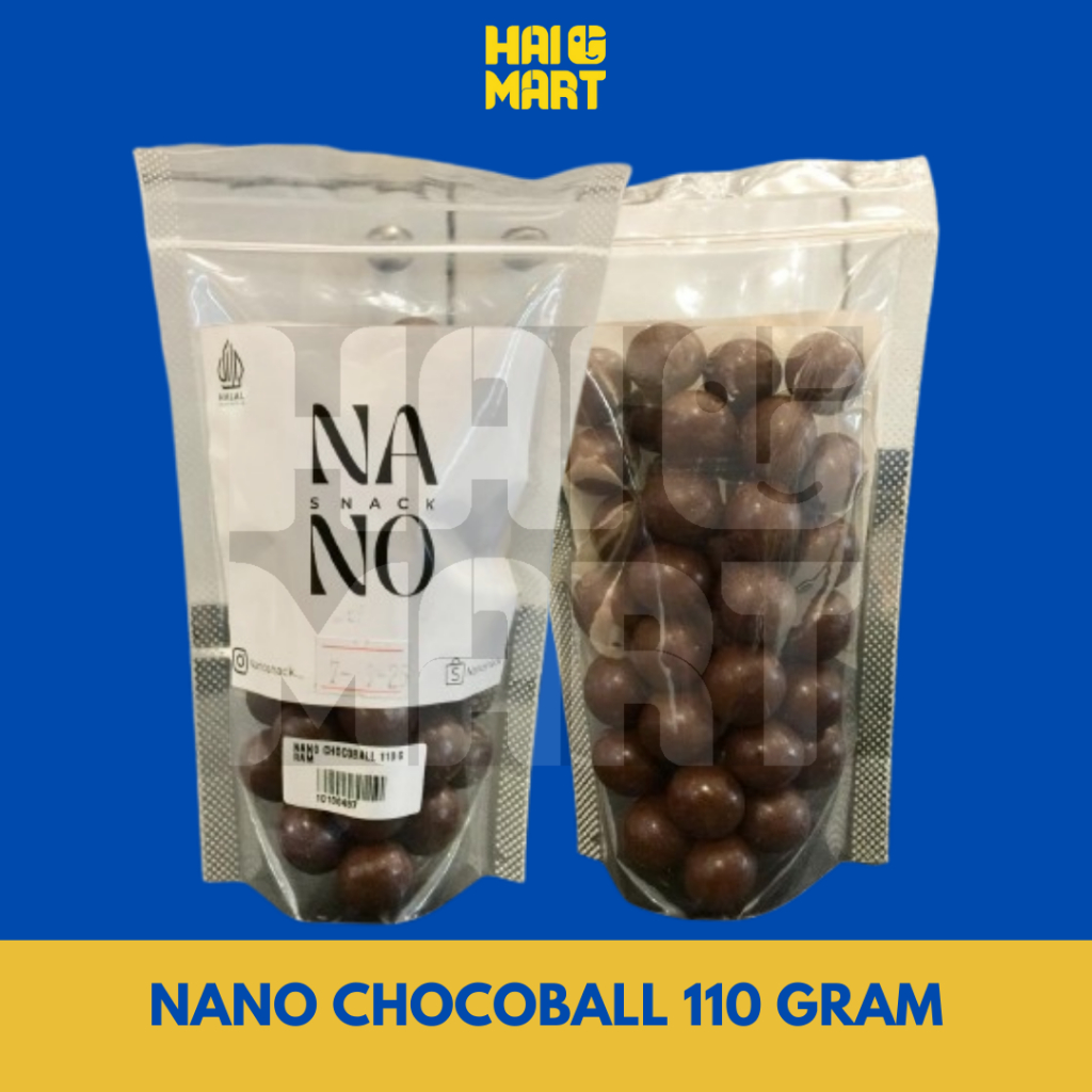 

NANO CHOCOBALL 110 GRAM | NANO SNACK CHOCOBALL SNACK BOLA COKLAT