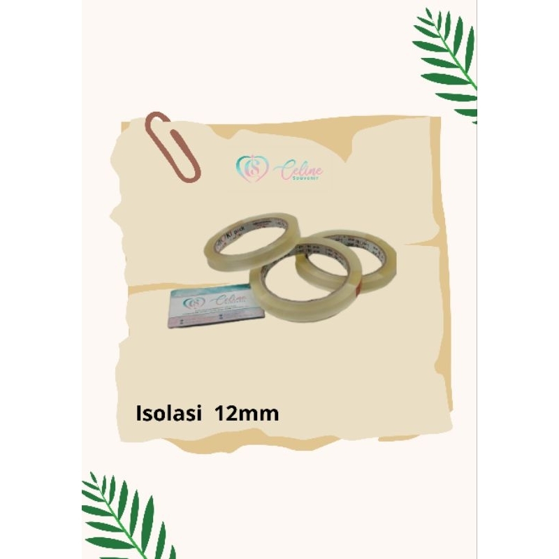 

(1pcs)isolasi 12mm/