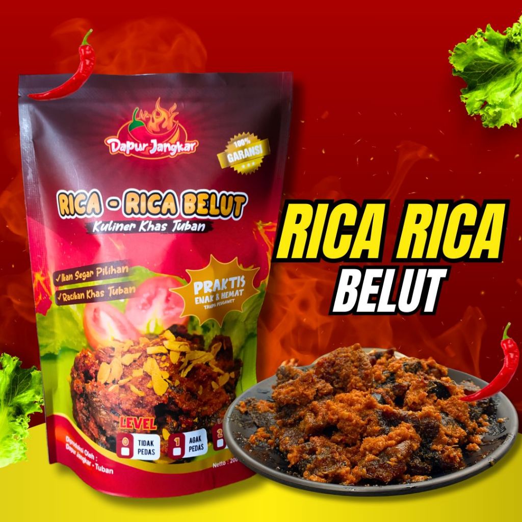 

Rica rica belut Super/Besar khas Tuban