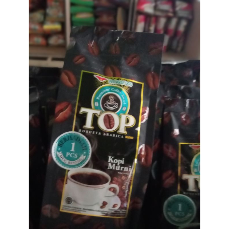 

Kopi TOP MURNI 158g tanpa gelas