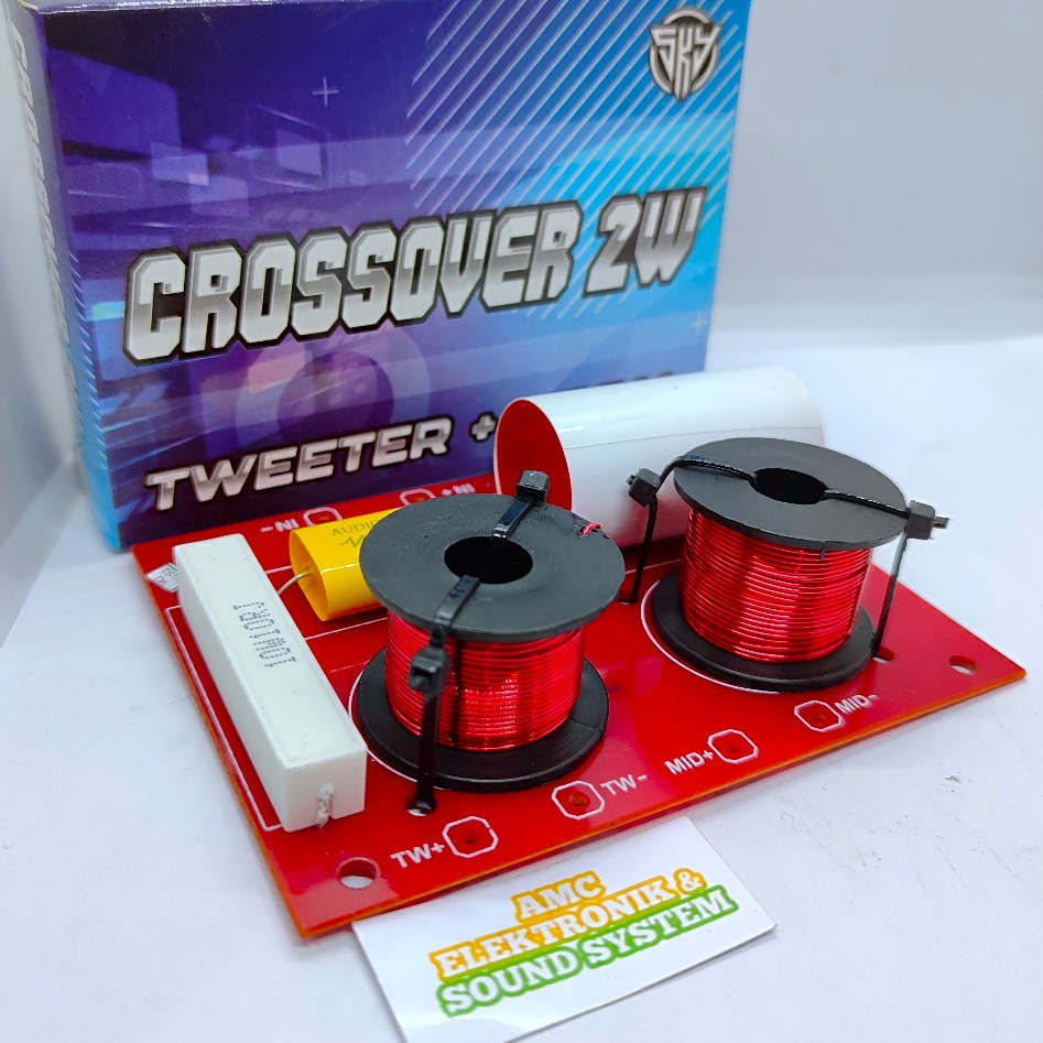 crossover pasif 2 way middle dan tweter cros pasif mid high product sky
