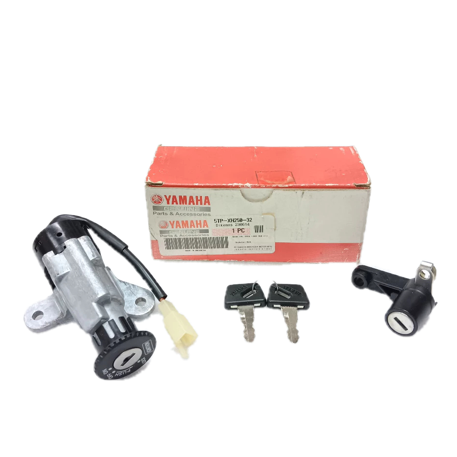[5TP-XH250-32] KUNCI KONTAK + JOK SET DEPAN BELAKANG VEGA R NEW 2006 2007 2008 2009 5TP ORIGINAL