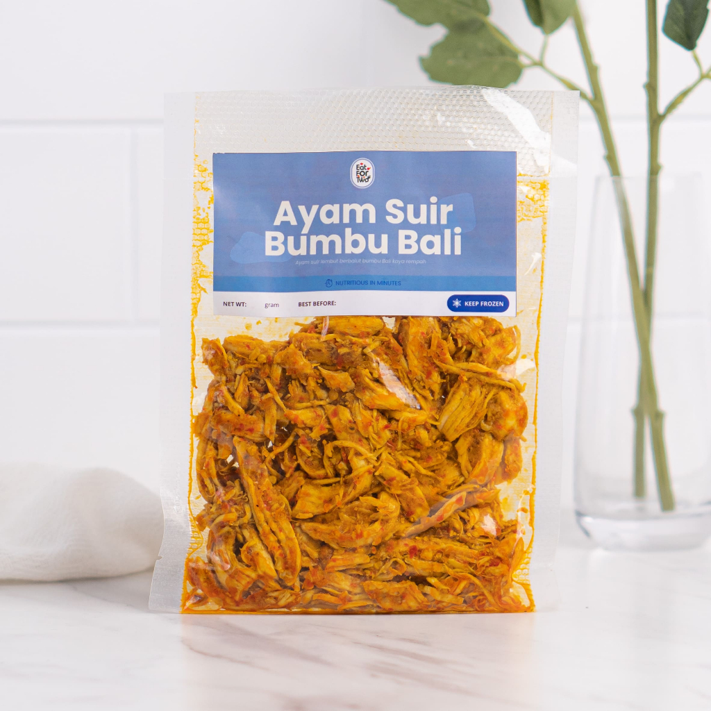 

Instant Meal Eat For Two Ayam Suir Bumbu Bali | Porsi Double Lauk Instan Frozen Food