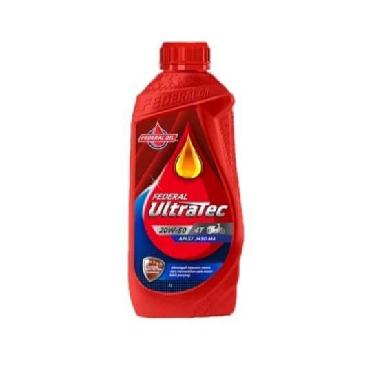 Oli Federal Ultratec 1 Liter Oli Ultratec 1lt Oli Mesin Motor Federal Ultratec 1Liter 1lt