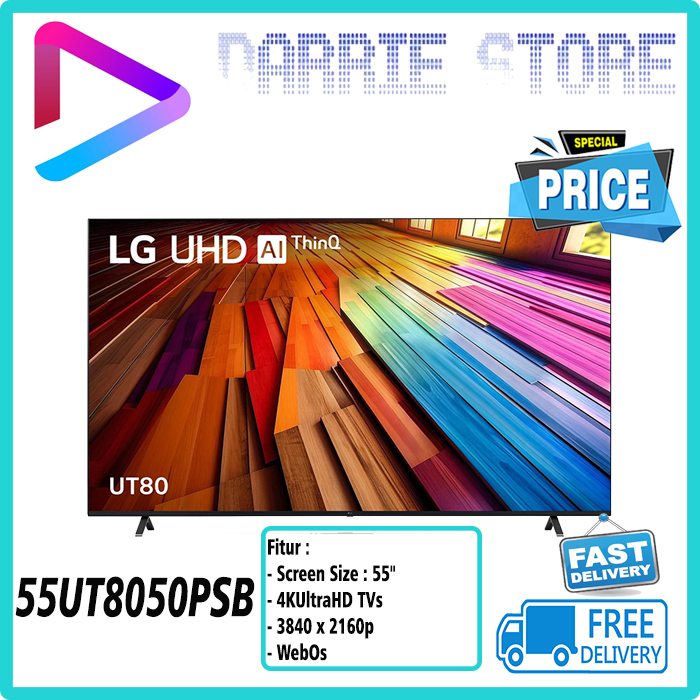LG TV 55UT8050PSB 55 INCH SMART TV 4K UHD 55UT805 55UT80 55UT8050