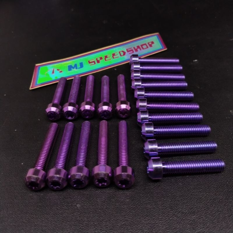 BAUT BLOK CVT NMAX AEROX TITANIUM (10 PCS BAUT)
