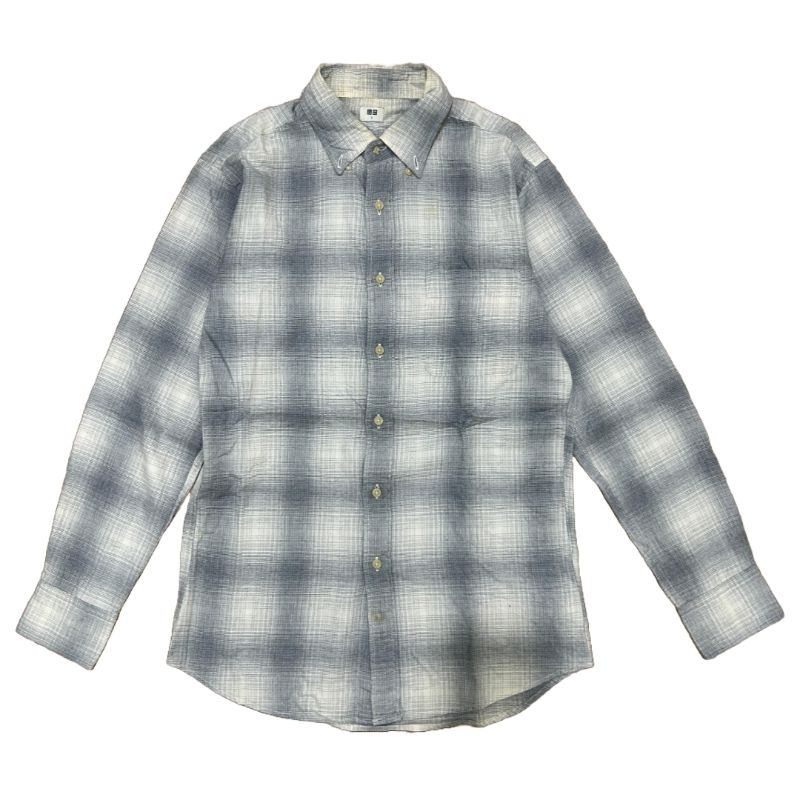 Kemeja Flannel Veterano Uniqlo Second Original