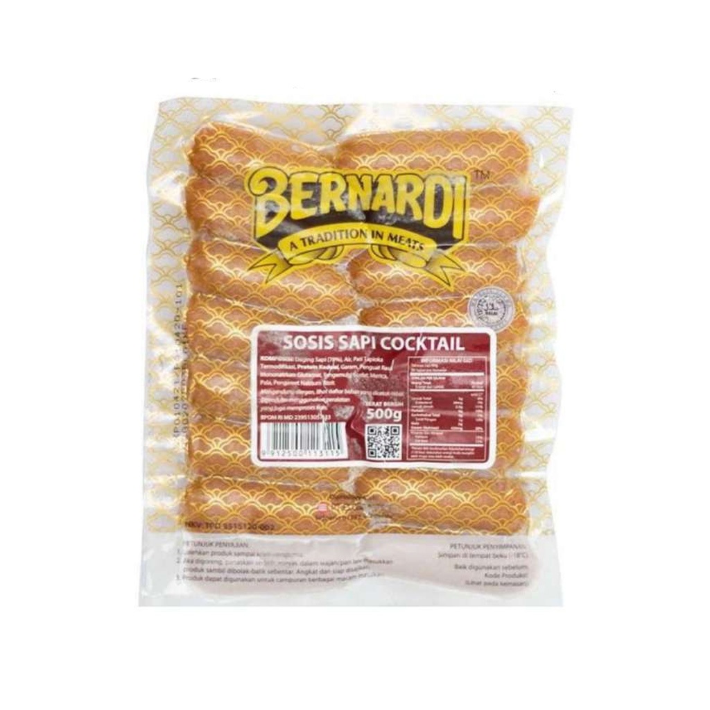 

Bernardi Cocktail Sapi / Sosis 500 Gr