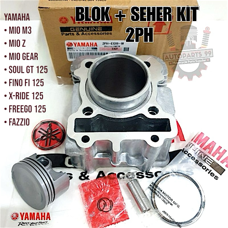 Blok Seher Yamaha Mio M3 Z Gear Soul Gt 125 X-Ride 125 Fino 125 Freego 125 Fazzio Original