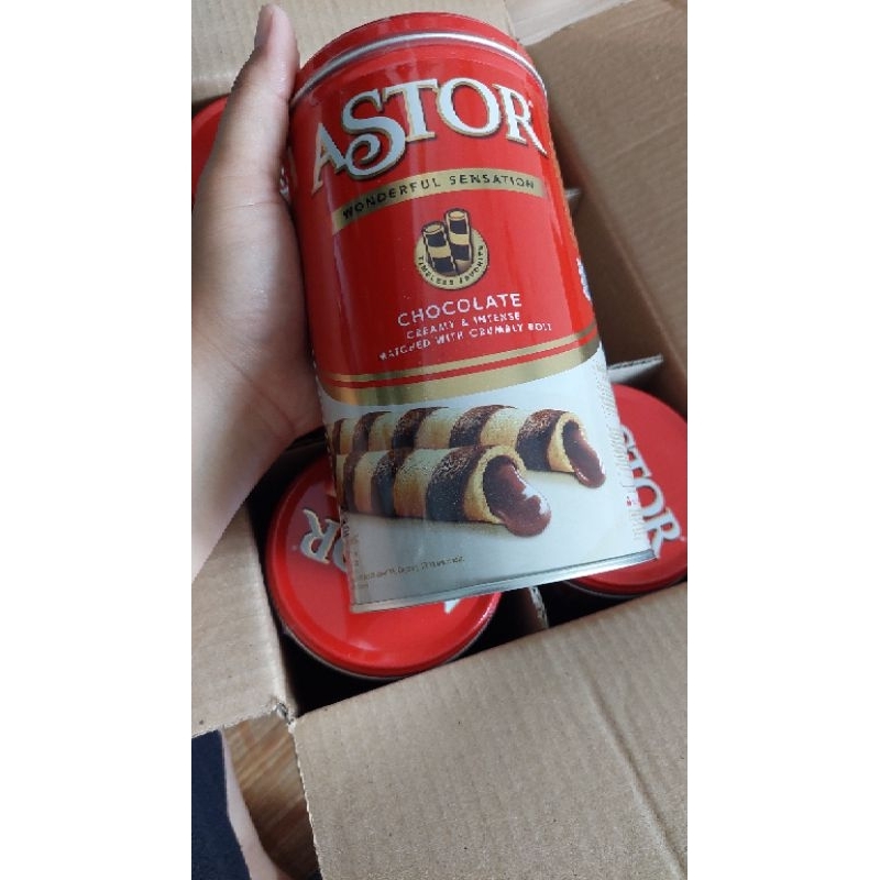 

astor chocolate 1 karton isi 6