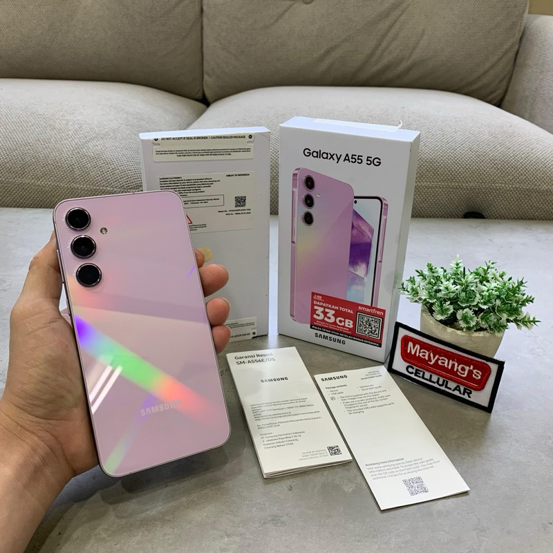 Samsung Galaxy A55 12/256GB | 8/256GB Garansi Resmi Second Like New