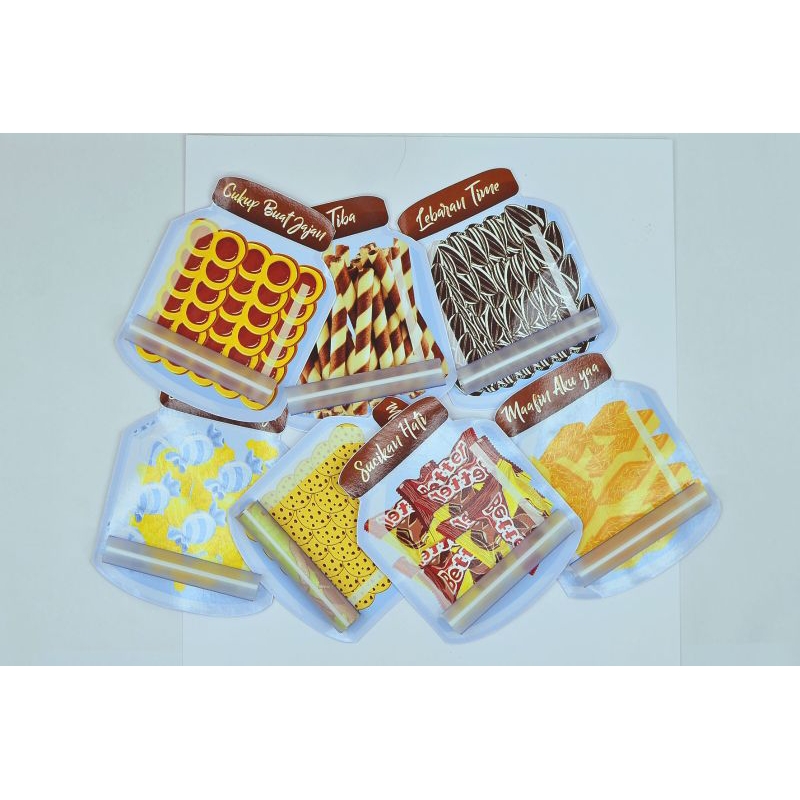 

Amplop Toples gulung kue kering 1pack dapat 10pcs (include plastik Opp)