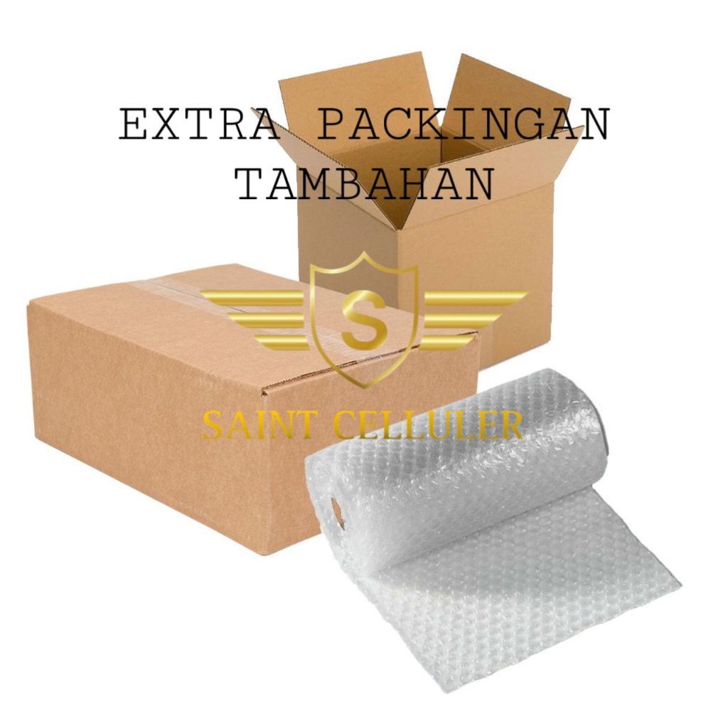 

Extra packingan tambahan supaya aman sampai tujuan