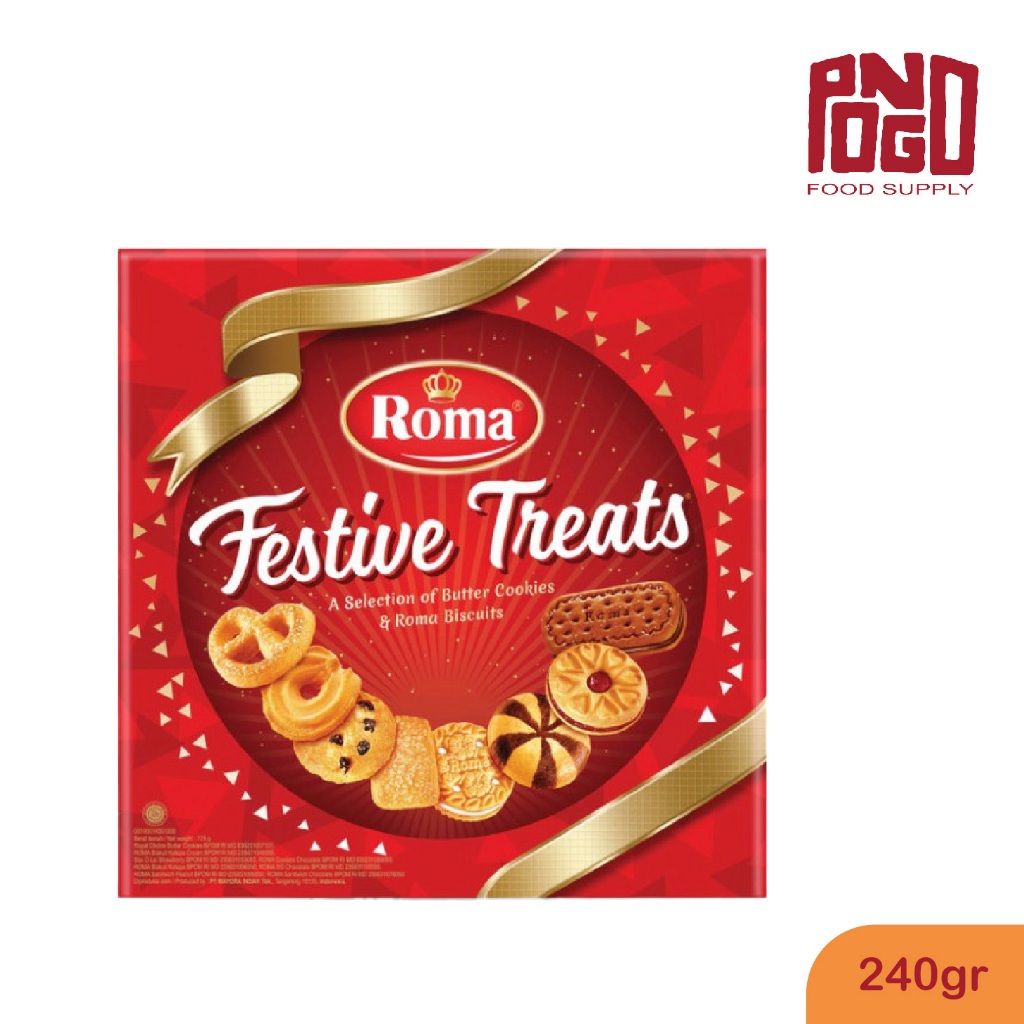 

Roma Festive Treats 240gr Wafer Biskuit Lebaran