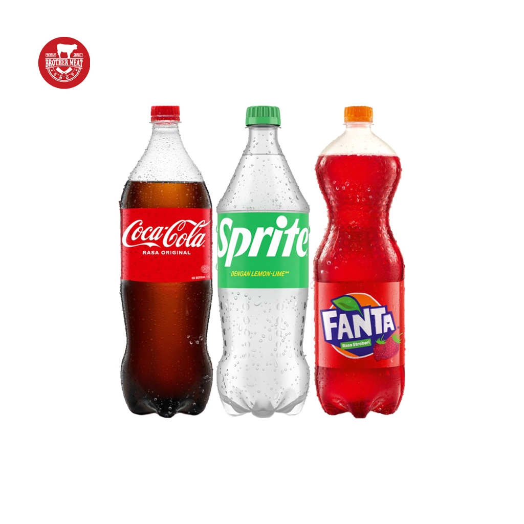 

Soft Drink Coca Cola / Sprite / Fanta, Minuman Soda - Brothermeatshop