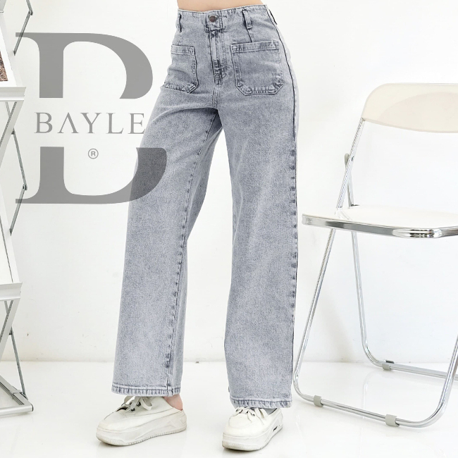 DYA369 Jeans High ist nita - Loose Jeans - Celana Kulot nita Jeans Highist - 1023 KZ JEANS -