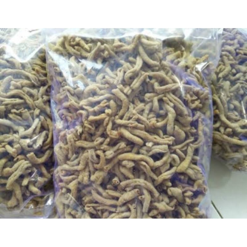 

keripik usus kemasan 500gr