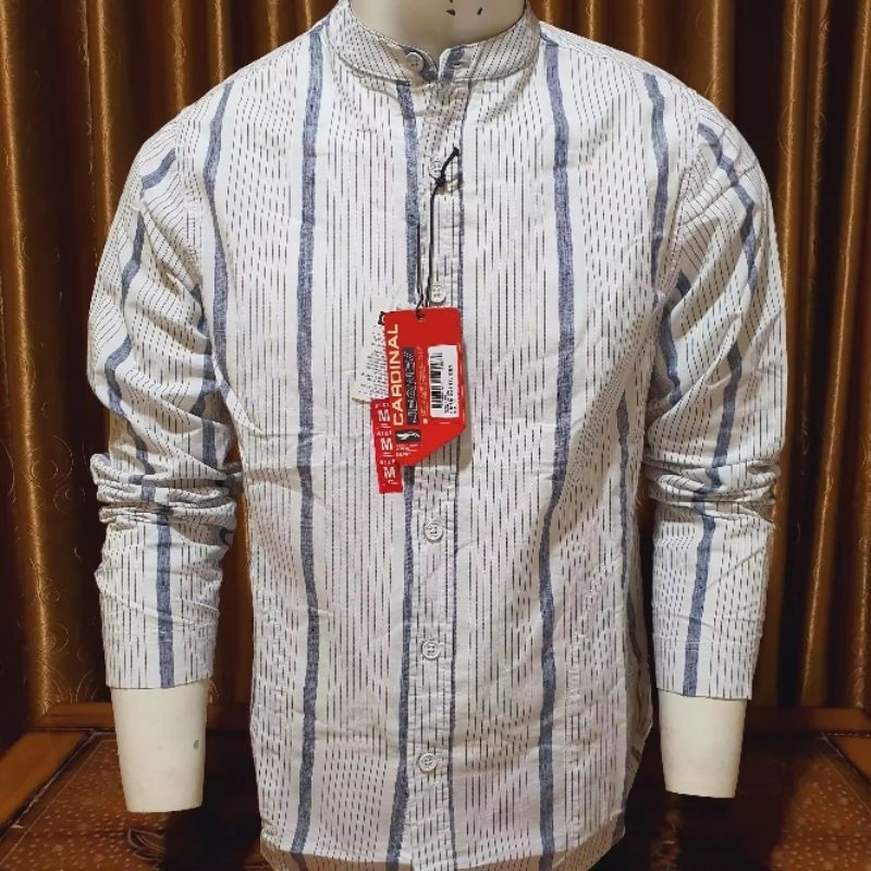 Kemeja koko cardinal lengan panjang /kemko