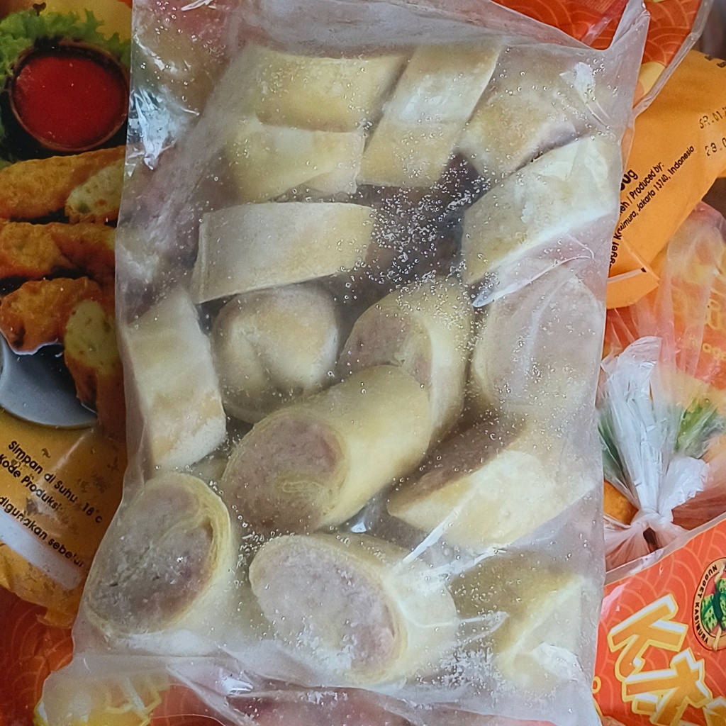 

egg chicken roll isi 18