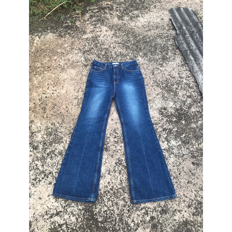 celana jeans blu beggy cutbray Levis celana baggy salvage denim salvage