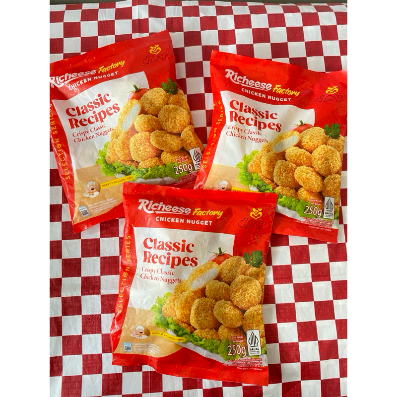 

Richeese Classic Recipes Chicken Nuggets 250g