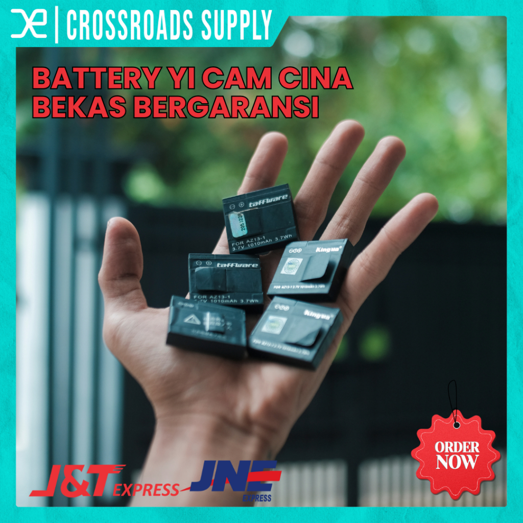 Batre Baterai Xiaomi YI Cam Cina Bukan Yi Inter Bekas Copotan Bergaransi