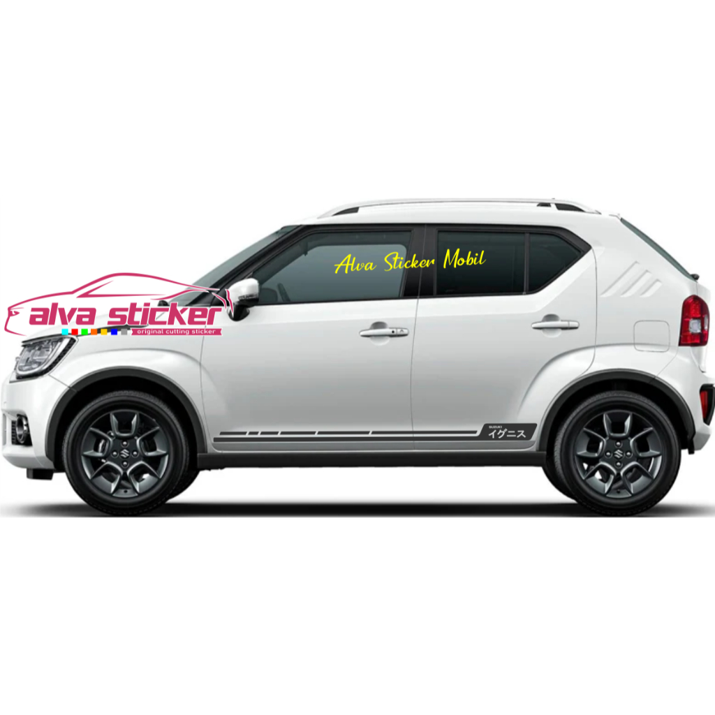Sticker ignis stiker ignis new design list stiker minimalist mobil suzuki ignis sticker suzuki ignis
