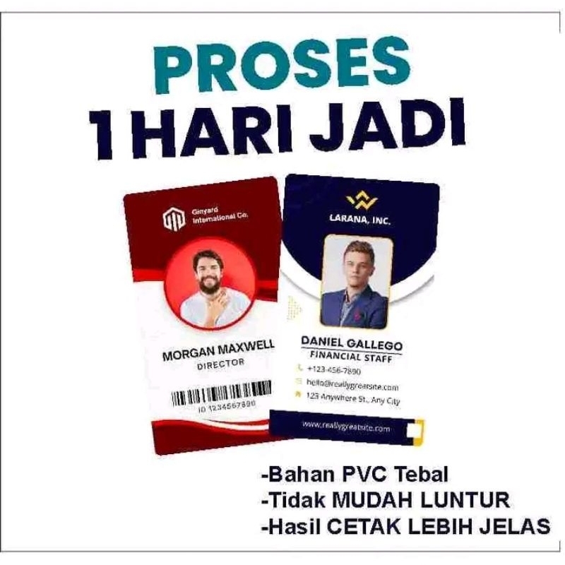 

Cetak id card Karyawan