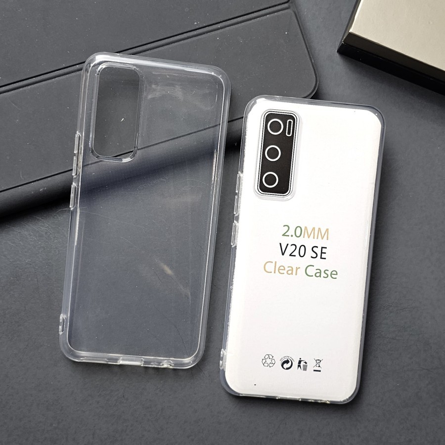 Soft Case Vivo V20 SE Casing Clear HD SoftShell Bening Jelly Softcase