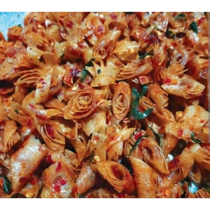 

Lumping pedas Aroma daun jeruk 250 gram