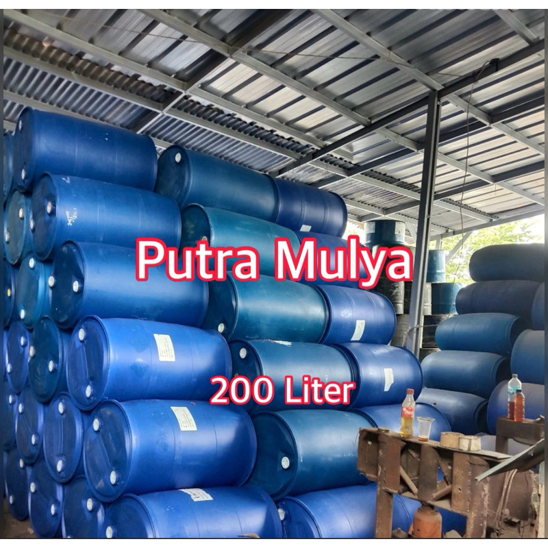 Drum Plastik / Tong 200 Liter