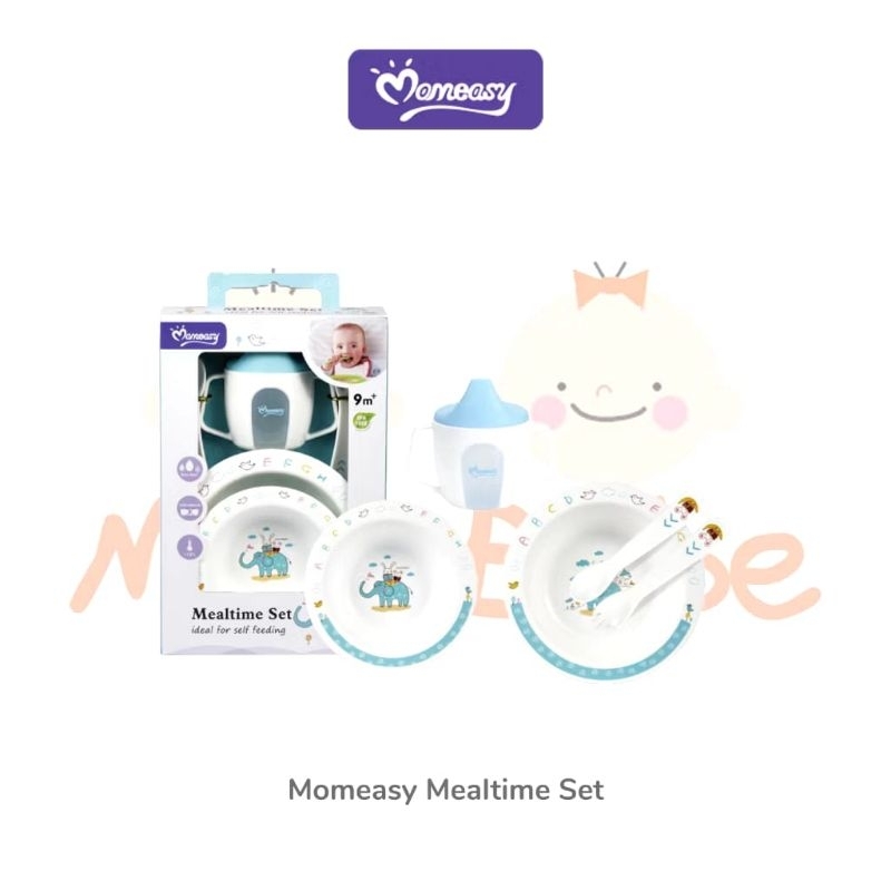 PRELOVED SET MEAL MPASI MERK MOMEASY//TEMPAT MAKAN BAYI//SET ALAT MAKAN MPASI