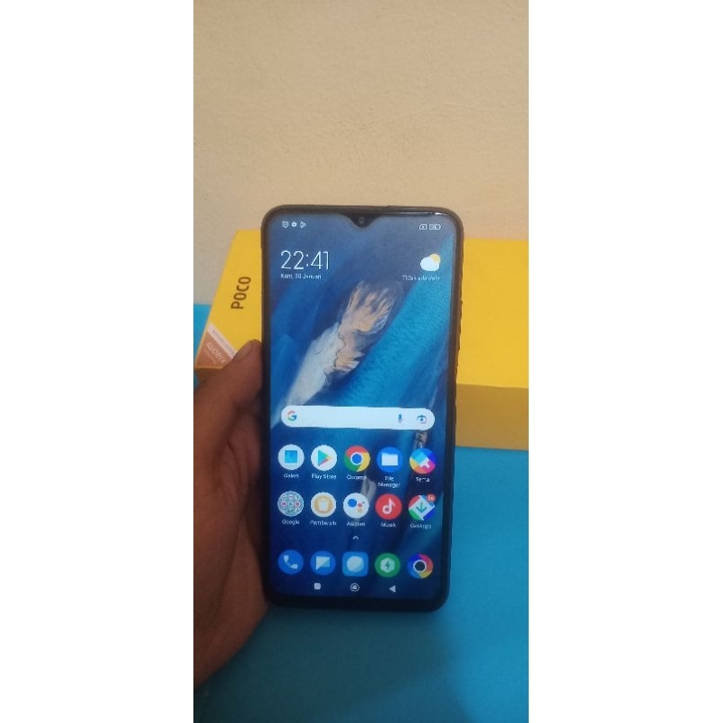 Hp Poco M3 Ram 6+2/128 bekas/second