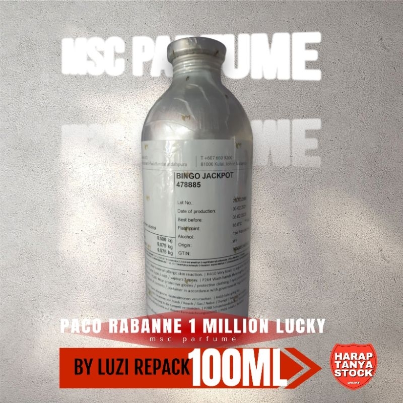 BINGO JACKY POT BY LUZI 100 ML REPACK / BINGO JACKPOT