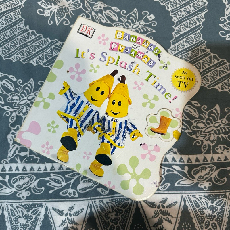 [ORI PRELOVED] BANANAS IN PYJAMAS: IT’S SPLASH TIME | DK Publishing | Board Book Anak Bayi
