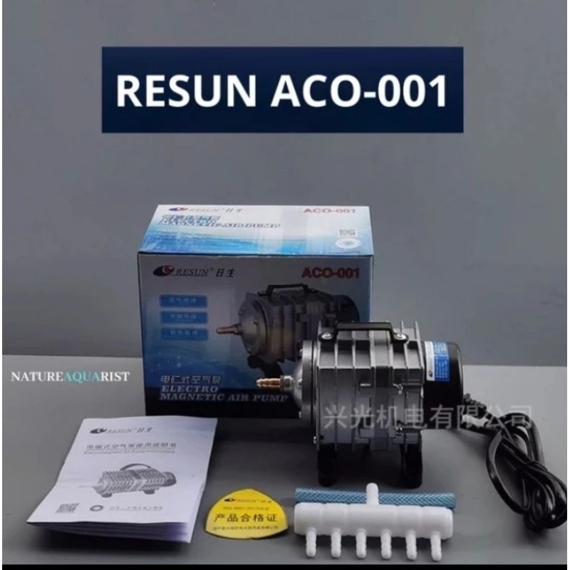 Resun ACO-001 dan Resun ACO-003 Pompa Aerator Kolam Aquarium