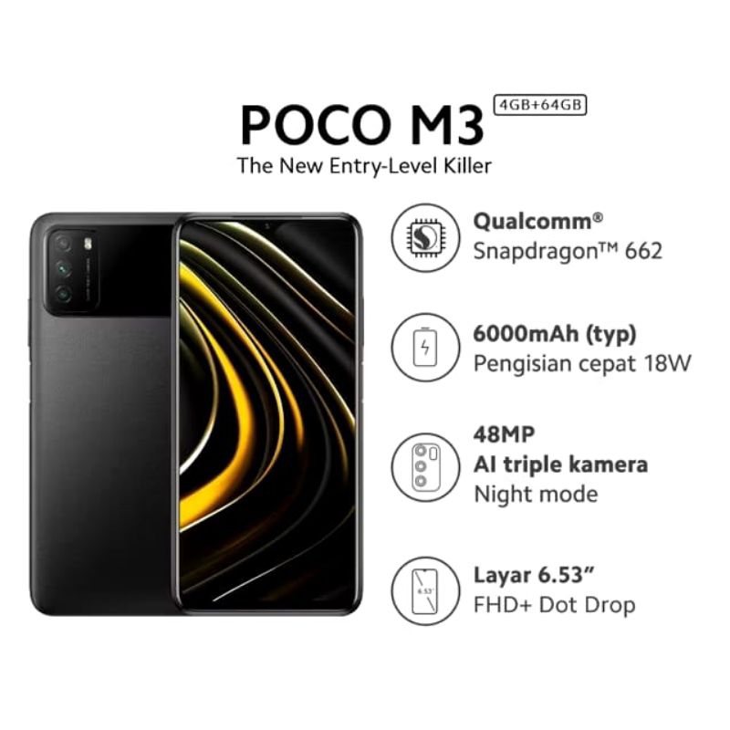 XIAOMI POCO M3 RAM 4/64GB