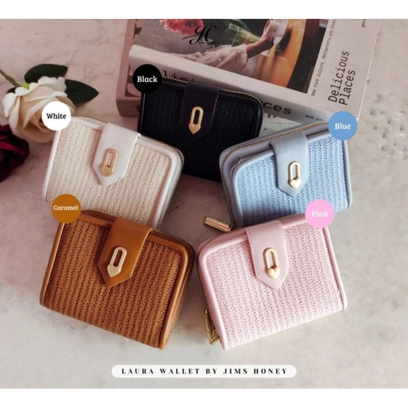 LAURA WALLET by JIMSHONEY DOMPET WANITA DOMPET CEWEK DOMPET CEWEK CANTIK DOMPET CEWEK MENARIK DOMPET