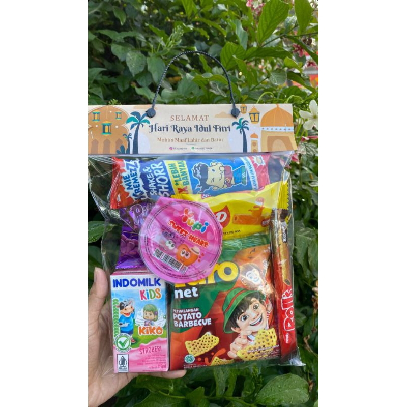 

Hampers lebaran/Snack idul fitri/Mini snack ulang tahun
