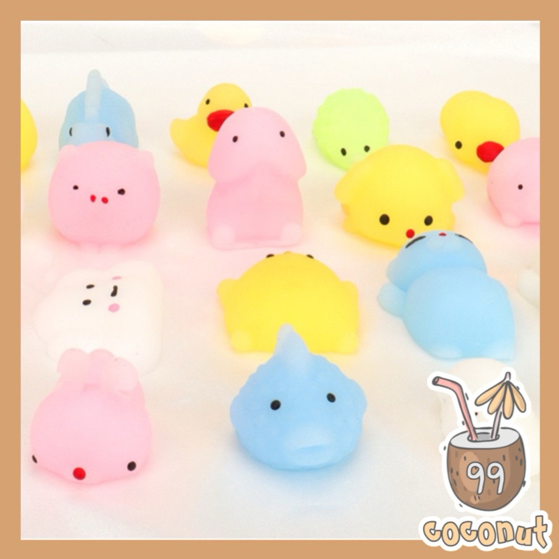 Mainan Squishy Mochi Karakter Anti Stress