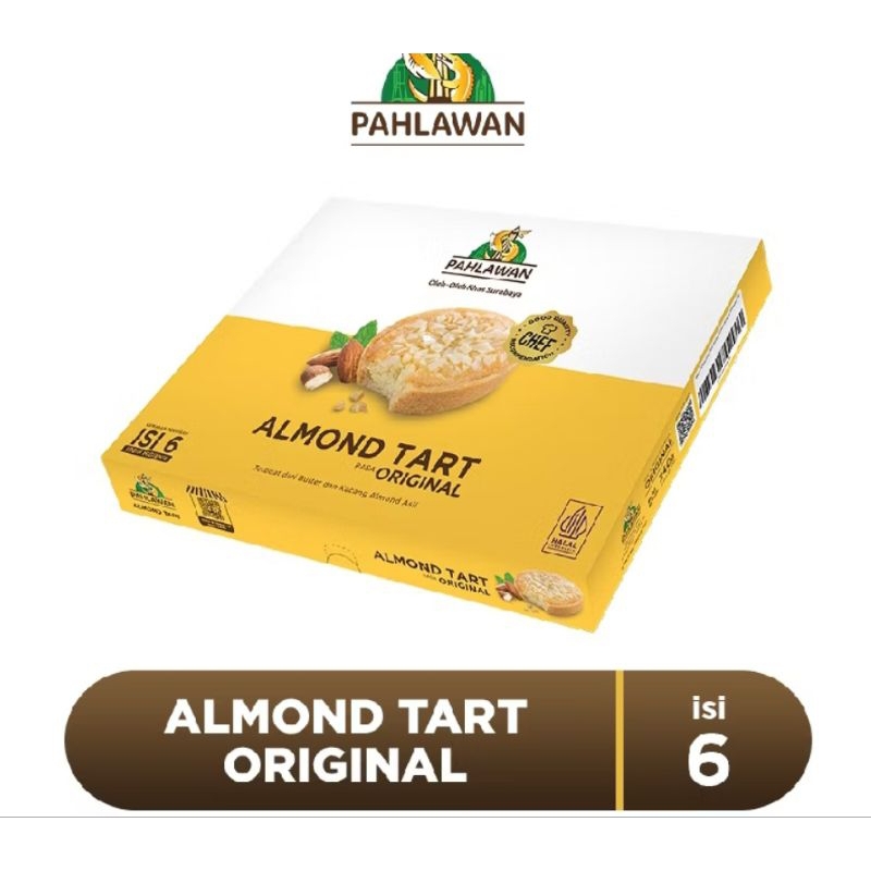 

lapis kukus pahlawan almond tart