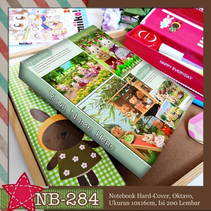 

Notebook Custom Sylvanian Families