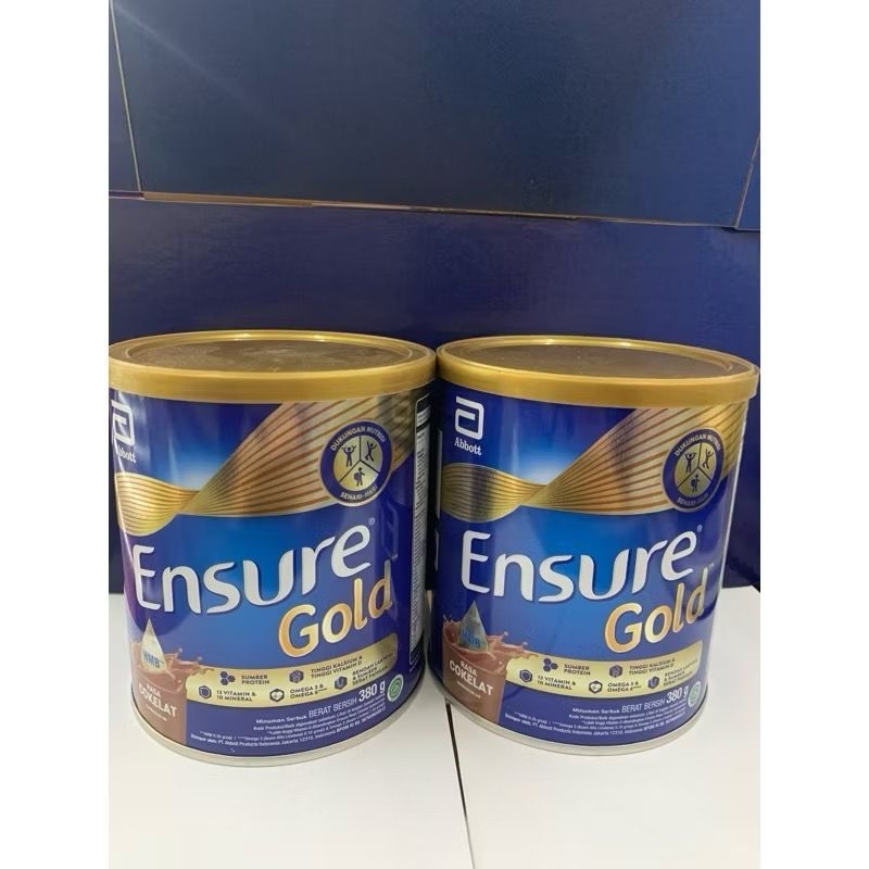 

Ensure gold vanila dan cokelat 380gr