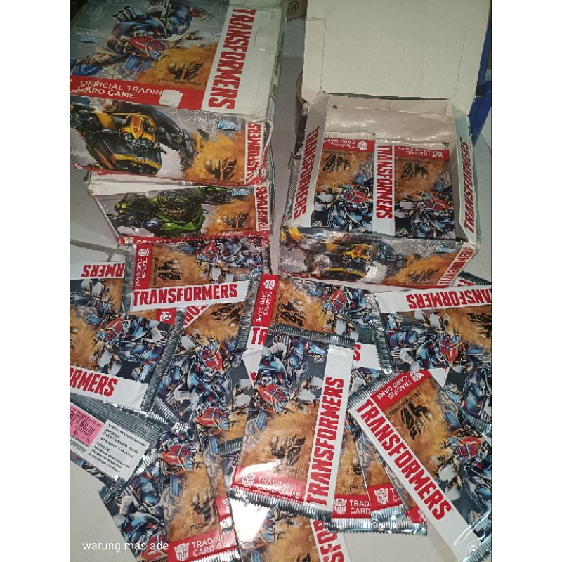 TRANSFORMERS OFFICIAL TRADING CARD GAME - KARTU TRADING TRANSFORMERS ORIGINAL HASBRO