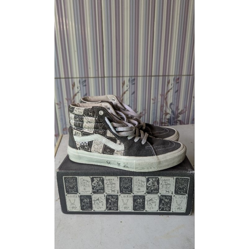 vans sk8 pro skate daniel johnston original second