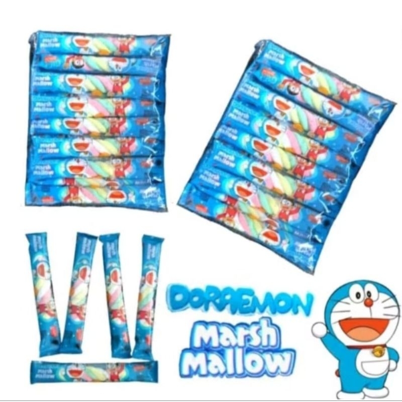 

DORAEMON KEPANG Mars Mallow 1 pack Isi 20 Pcs x 7 Gr