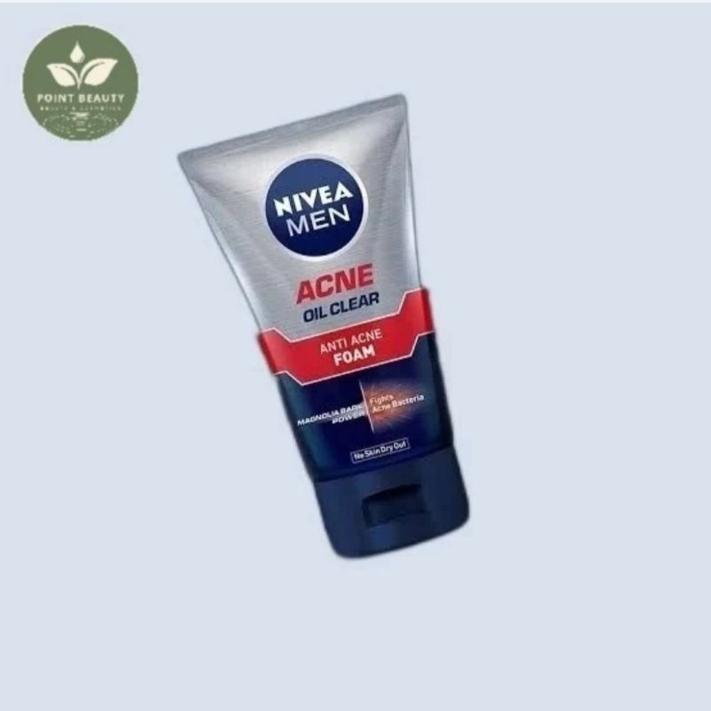 NIVEA MEN Facial Foam Oil Clear Acne Defense