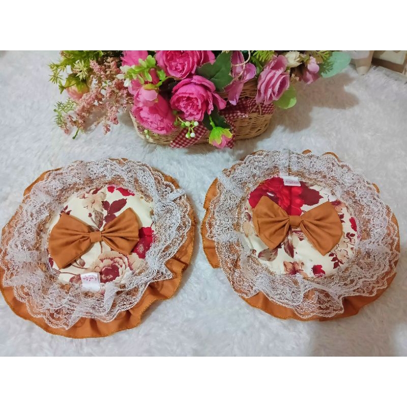 Tutup kompor cantik/tutup kompor/tutup kompor pink/tutup kompor ungu/tutup kompor renda/tutup kompor