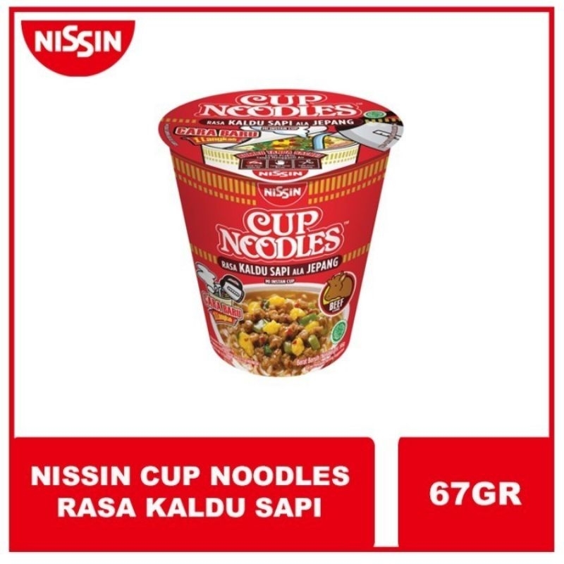 

Cup Noodles Rasa Kaldu Sapi ala Jepang