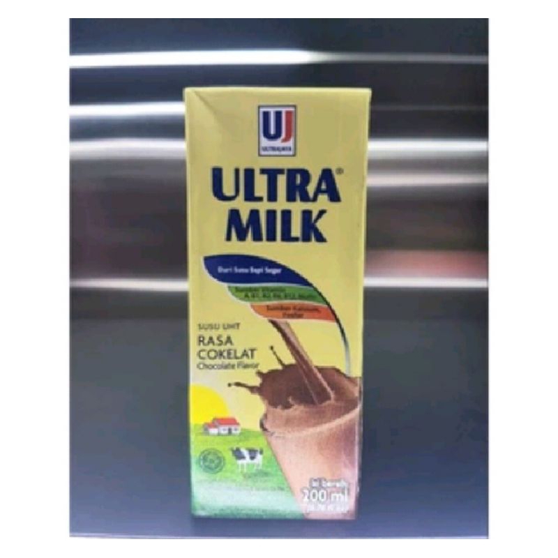 

ultra mlik susu varian coklat 200ml